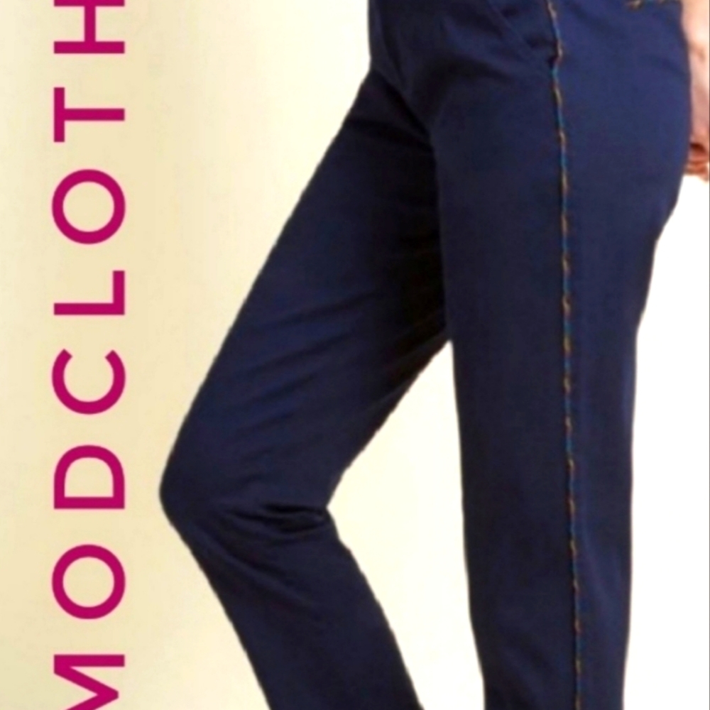 Modcloth Pants Cord Trim Plus Size 2X
